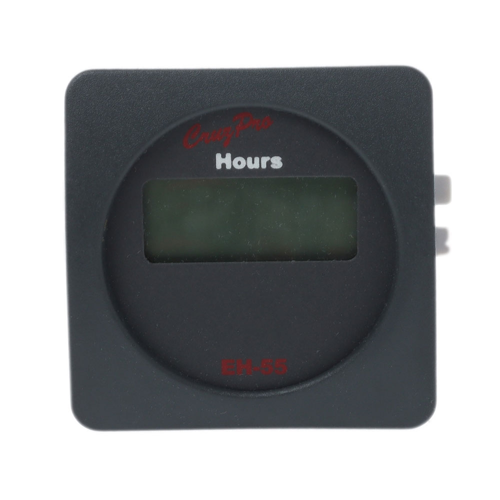 CruzPro EH55 Digital Engine Hours Gauge