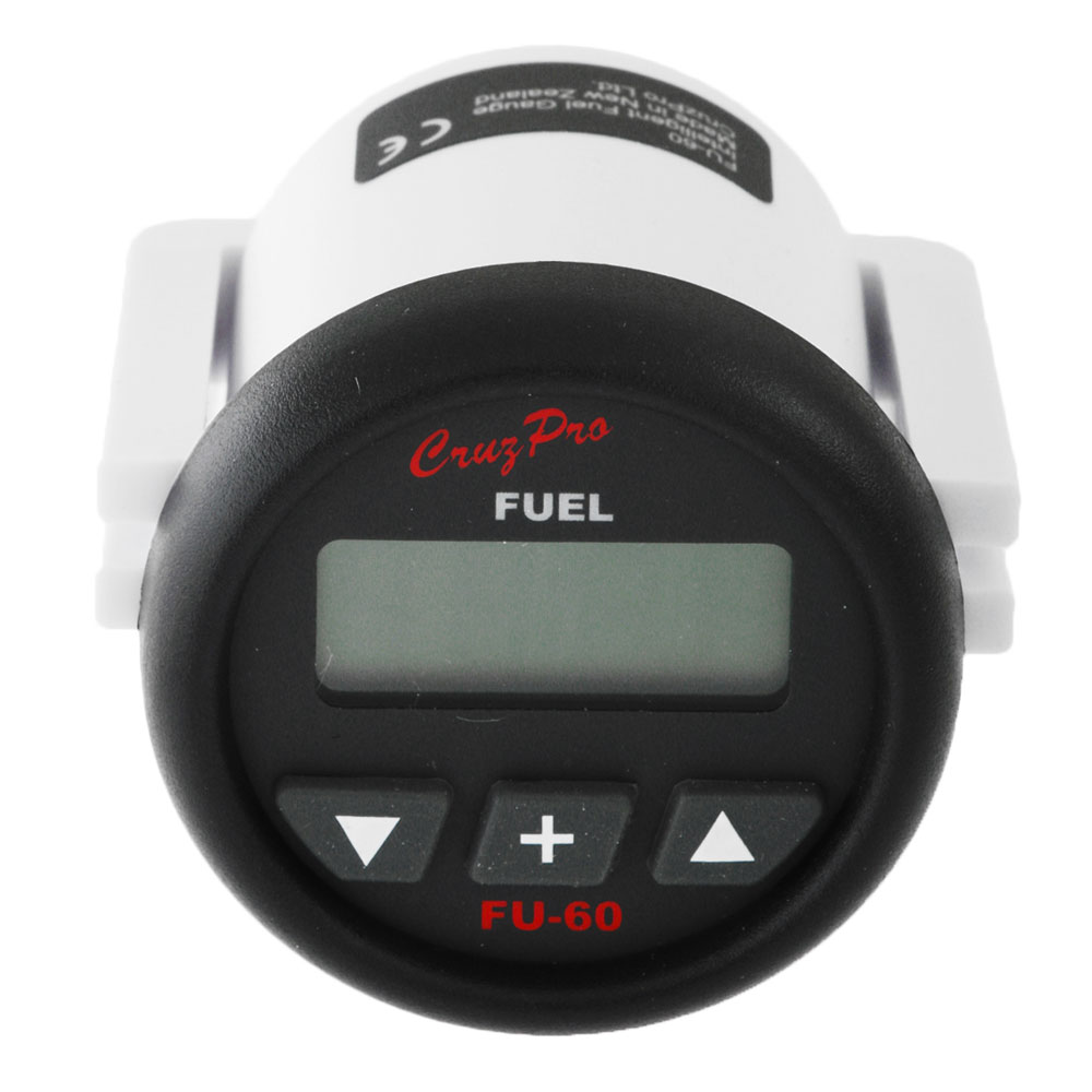 CruzPro FU-60 Fuel Gauge and Consumption Calculator