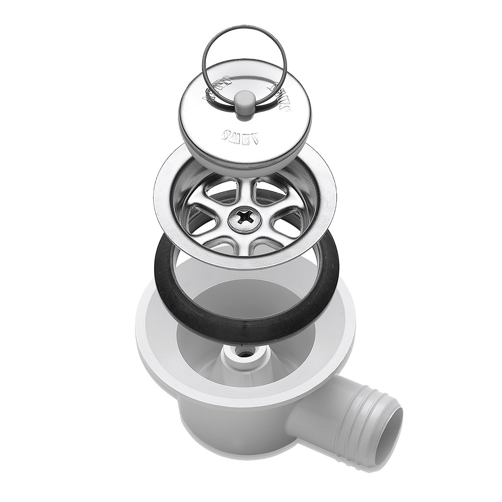 Dometic Waste Outlet - Angled 25mm