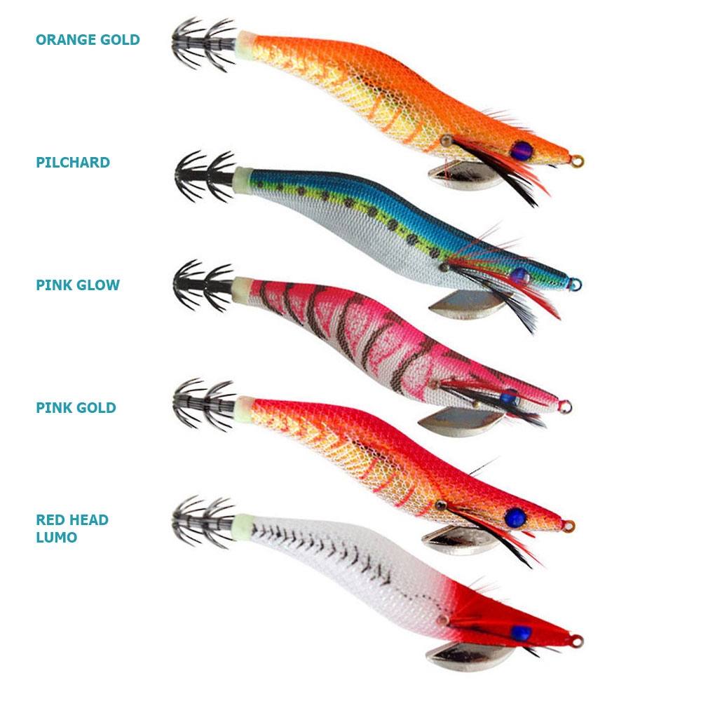 Black Magic Squid Snatcher Squid Jig Natural Size 2.5 95mm