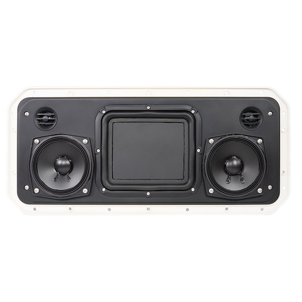 Fusion Sound-Panel All-in-One Shallow Mount Speaker System White