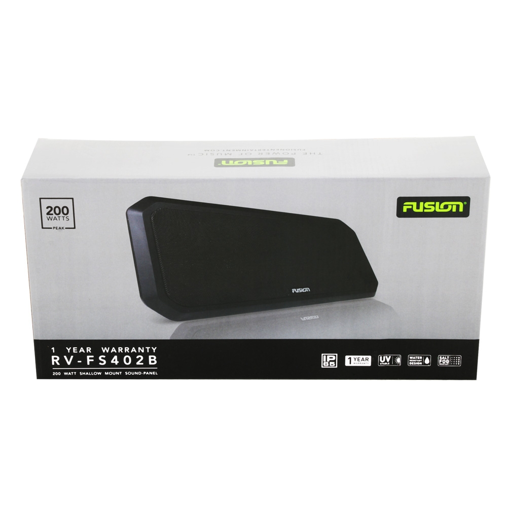 Fusion Sound-Panel All-in-One Shallow Mount Speaker System Black