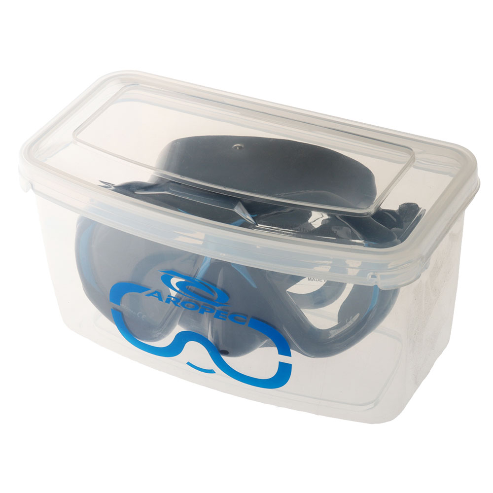 Aropec Mantis Liquid Silicone Dive Mask Black Blue