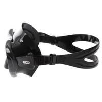 Aropec Mantis Liquid Silicone Dive Mask Black Blue Thumbnail Aropec Mantis Liquid Silicone Dive Mask Black Blue