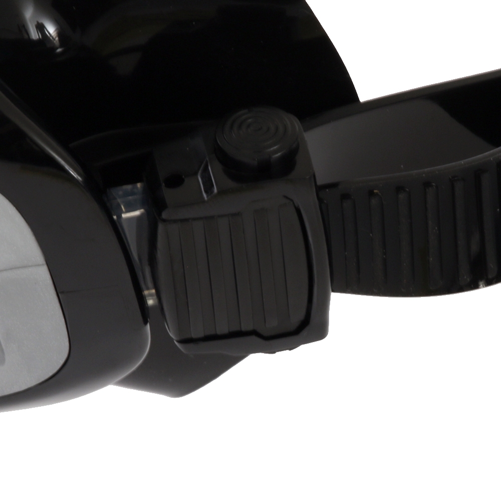 Aropec Admiral Panoramic Vision Dive Mask Black Silver