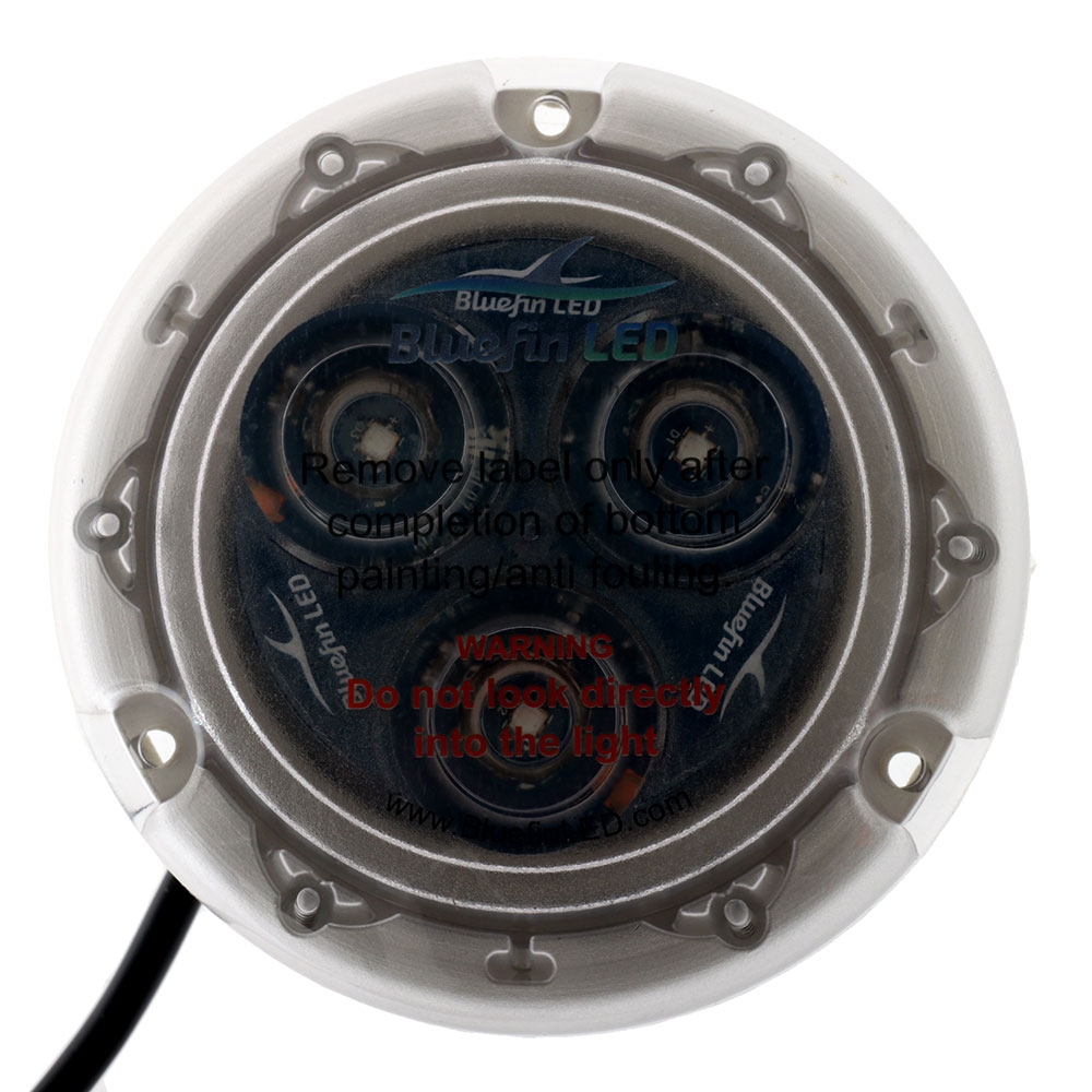 Bluefin Piranha P3 LED Underwater Light Blue 18W 12V - Surface Mount