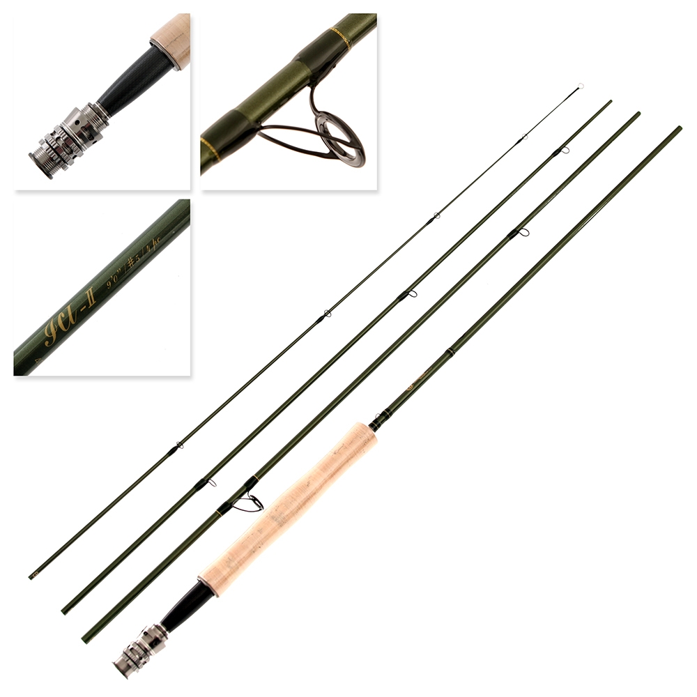 CD Rods ICT II Fly Rod 8ft #4 4pc