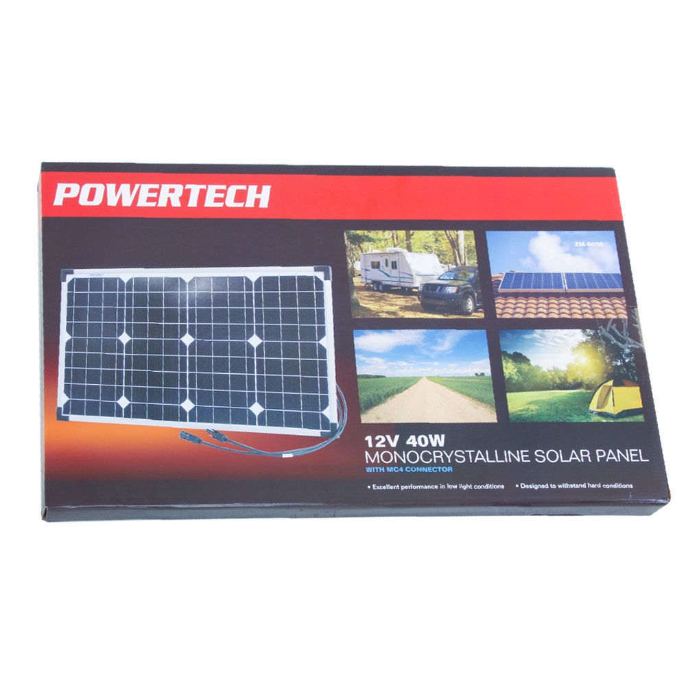 Monocrystalline Solar Panel 12v 40W