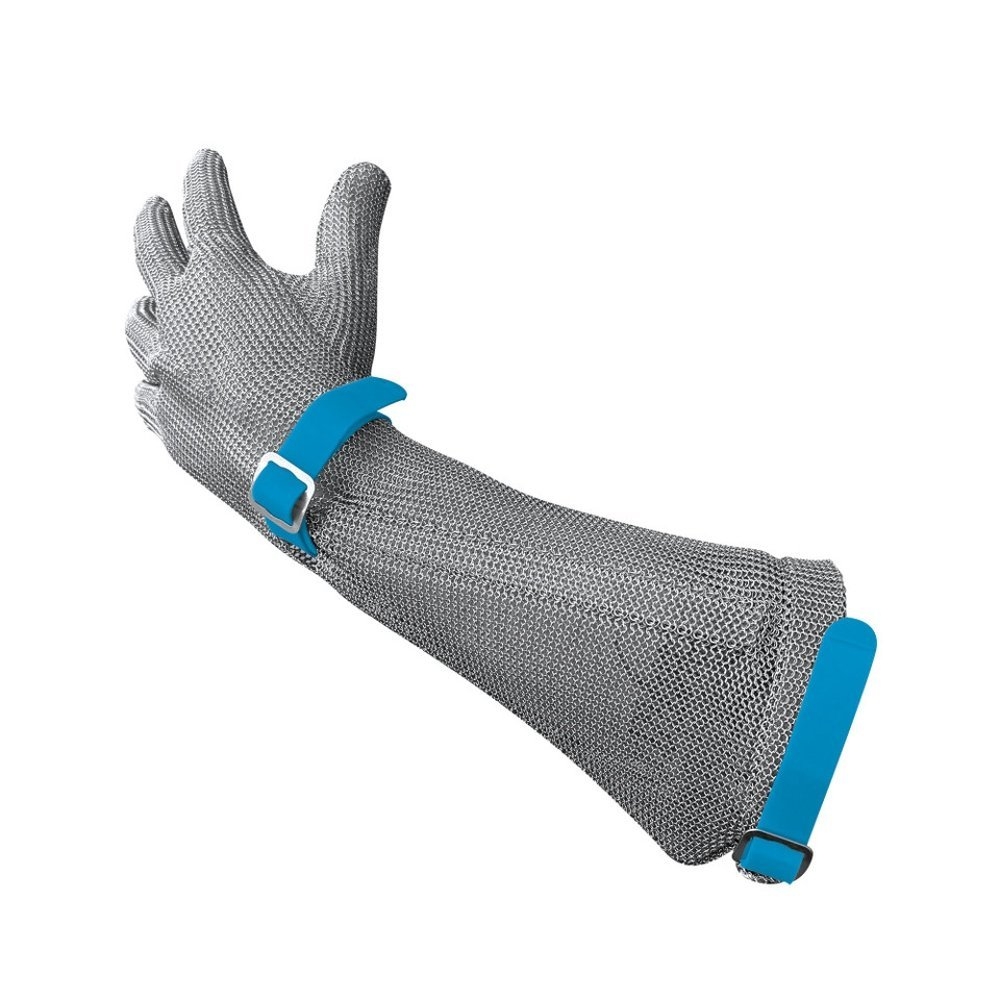 Victory Chainmail Stainless Steel Fish Filleting Glove Long Cuff