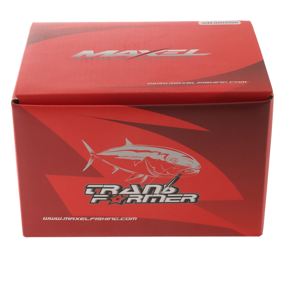 Maxel Transformer F70H High-Speed Jigging Reel Silver/Gunsmoke