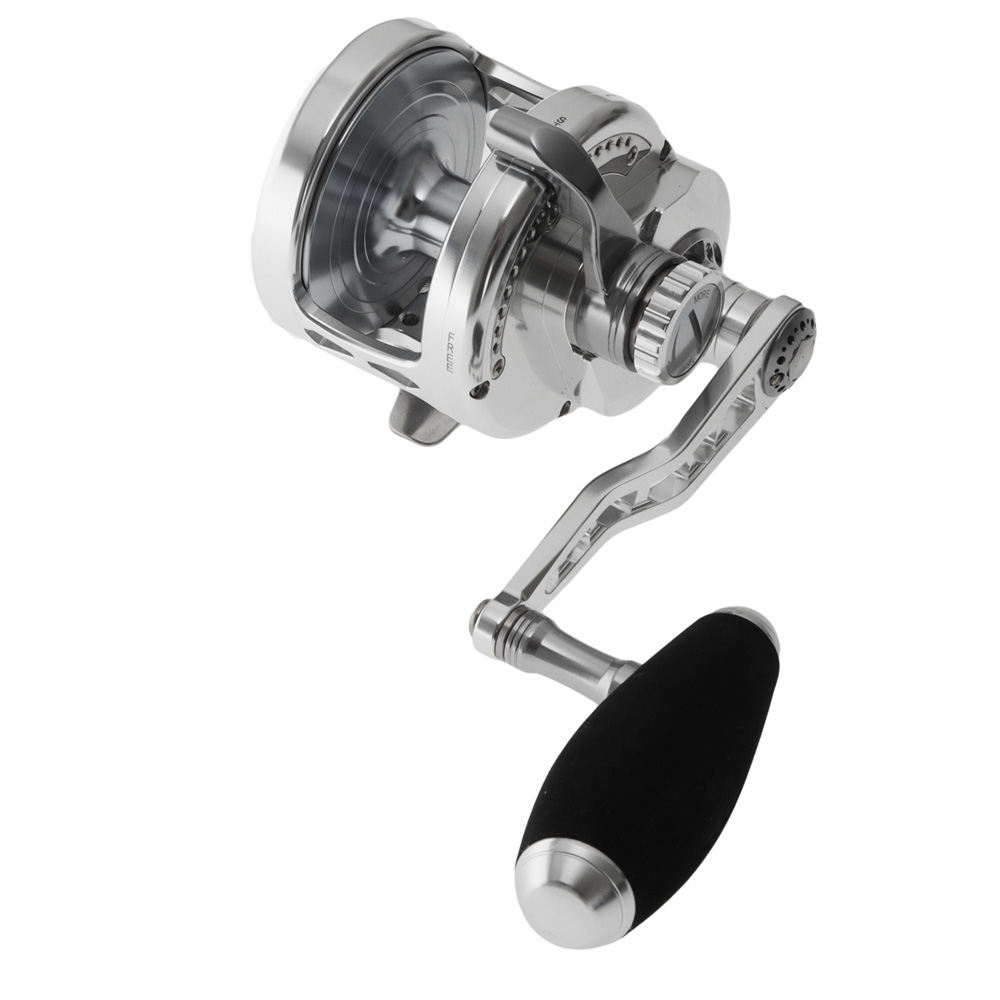 Maxel Transformer F70H High-Speed Jigging Reel Silver/Gunsmoke