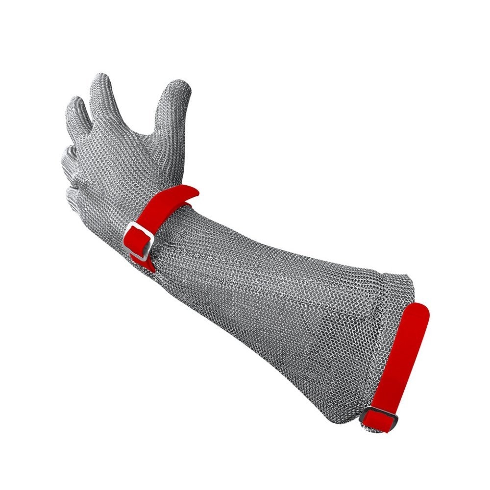 Victory Chainmail Stainless Steel Fish Filleting Glove Long Cuff