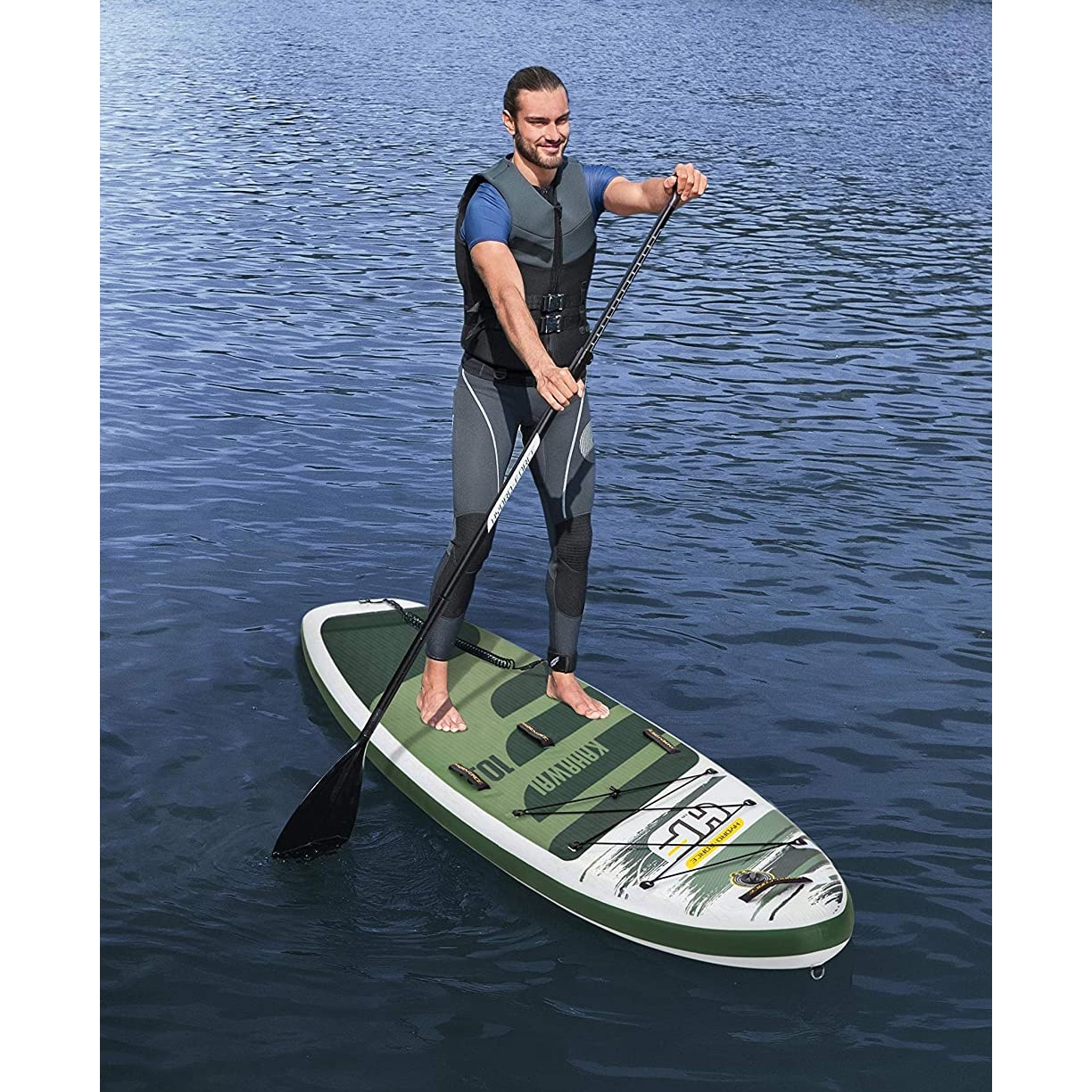 Hydro-Force Kahawai Inflatable Stand Up Paddle Board Package 10ft 2in - Ex Display
