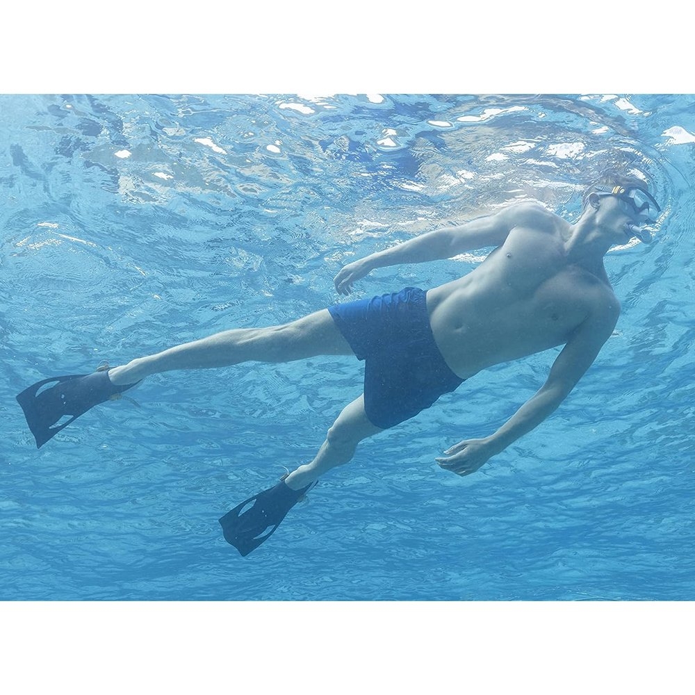 Bestway Spark Wave Mask Snorkel and Fins Set Black Small