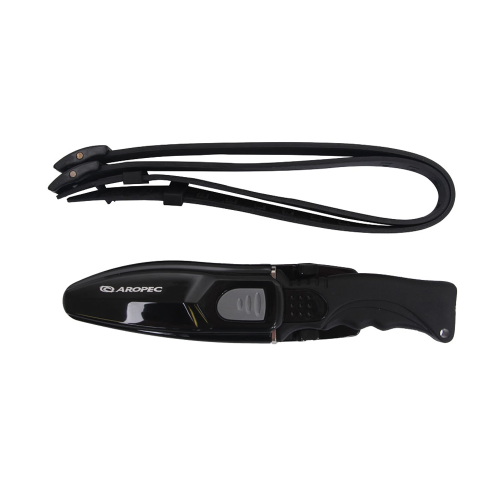 Aropec Jade Stainless Dive Knife Black 11cm