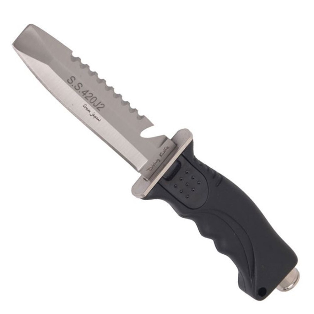 Aropec Jade Stainless Dive Knife Black 11cm
