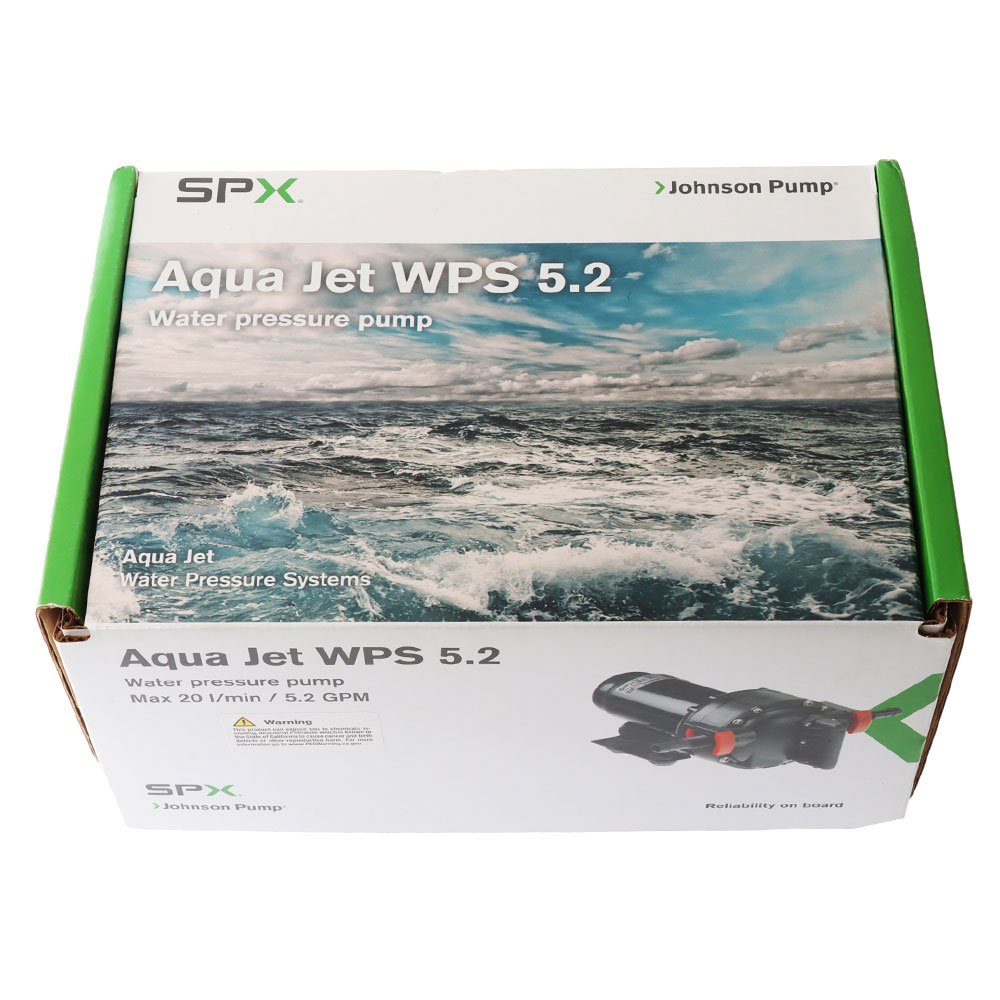 Johnson Aqua Jet 5.2 Washdown Pump 12V 3.7/5 bar 