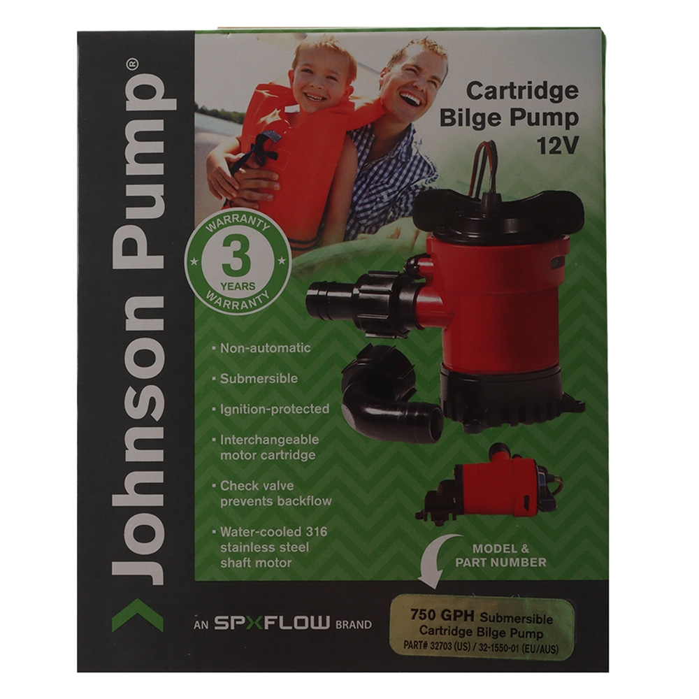 Johnson L550 Cartridge Bilge Pump 12V