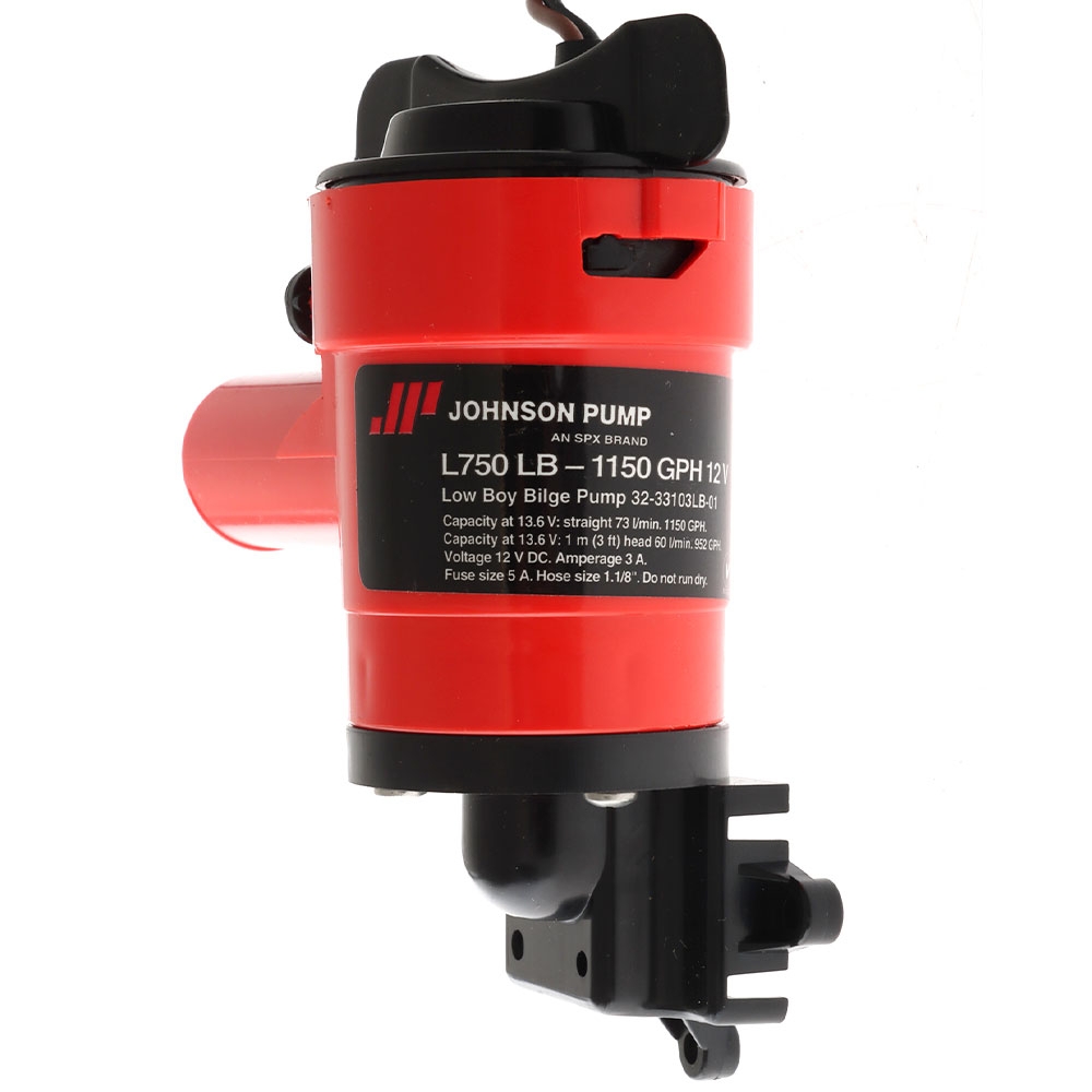 Johnson L750 Low Boy Bilge Pump 12V 1150 GPH