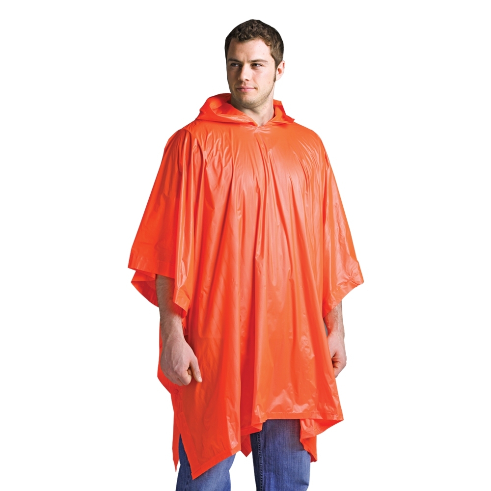 Coghlan's Waterproof Poncho Orange