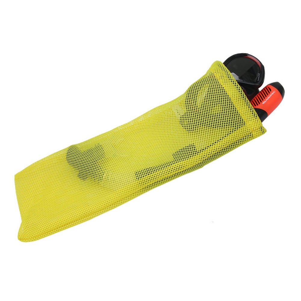 Mesh Storage Bag Yellow 19 x 48cm 