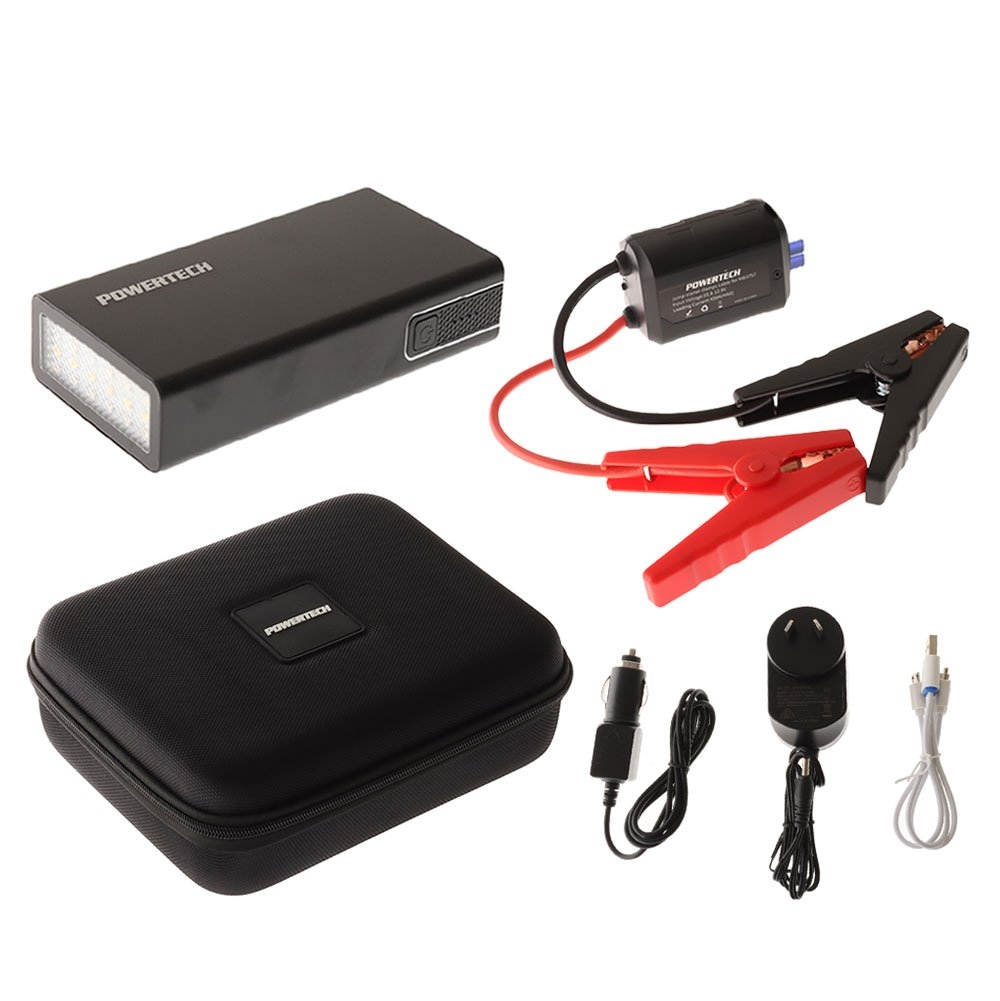 Powertech Glovebox Lithium Polymer Jump Starter and Powerbank 12V 450A