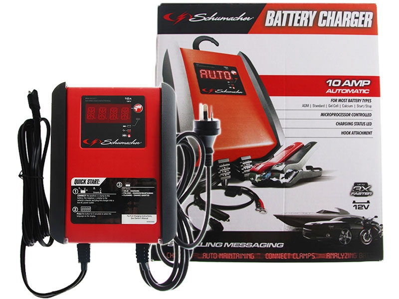 Schumacher SPI10 Automatic Battery Charger 10A 12V