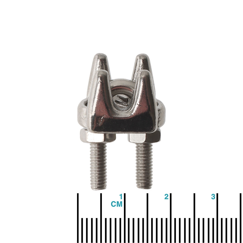 Stainless Steel Wire Rope Grip 4mm