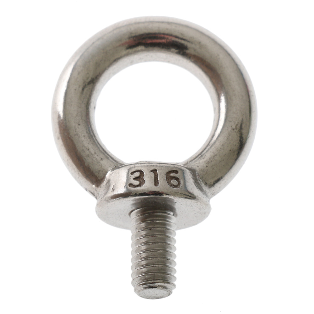 Stainless Steel Eye Bolt with Collar 6mm