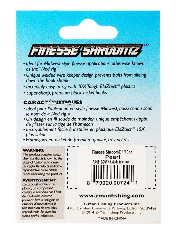 Z-Man Finesse Shroomz Jig Heads