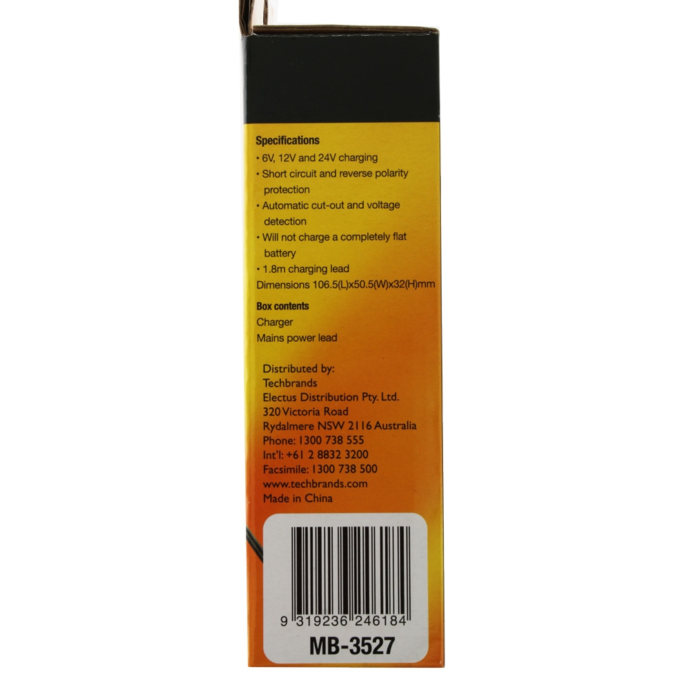 Automatic SLA Battery Charger 6V/12V/24V 1.2A