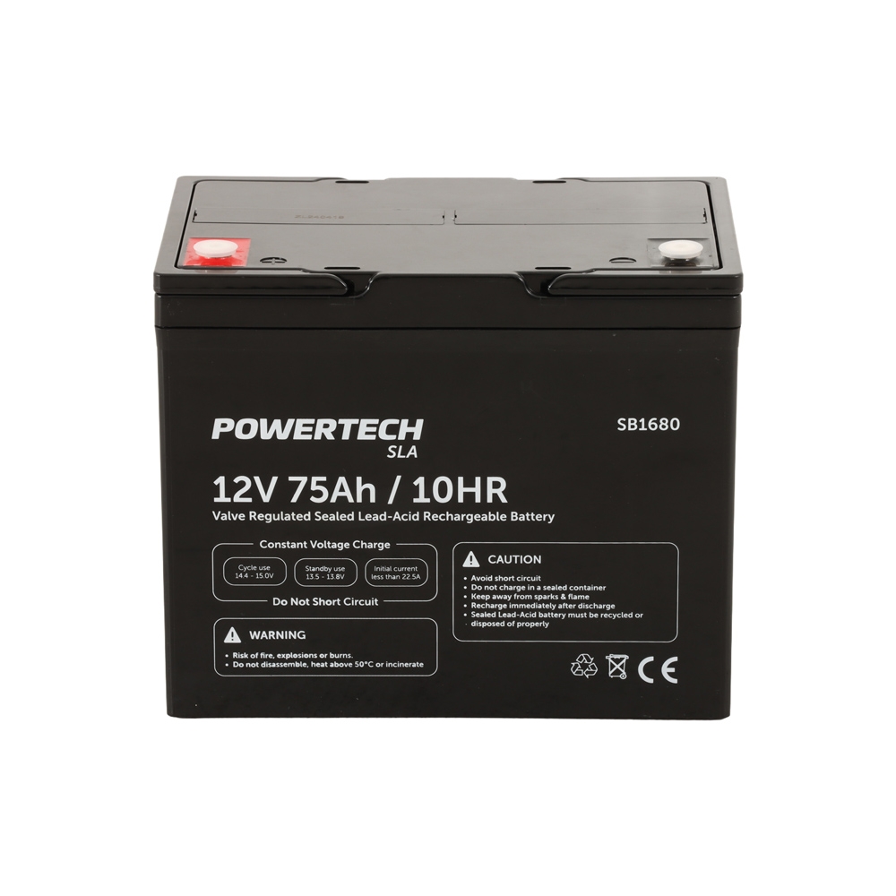 Powertech Deep Cycle AGM Rechargeable Battery 12V 26Ah