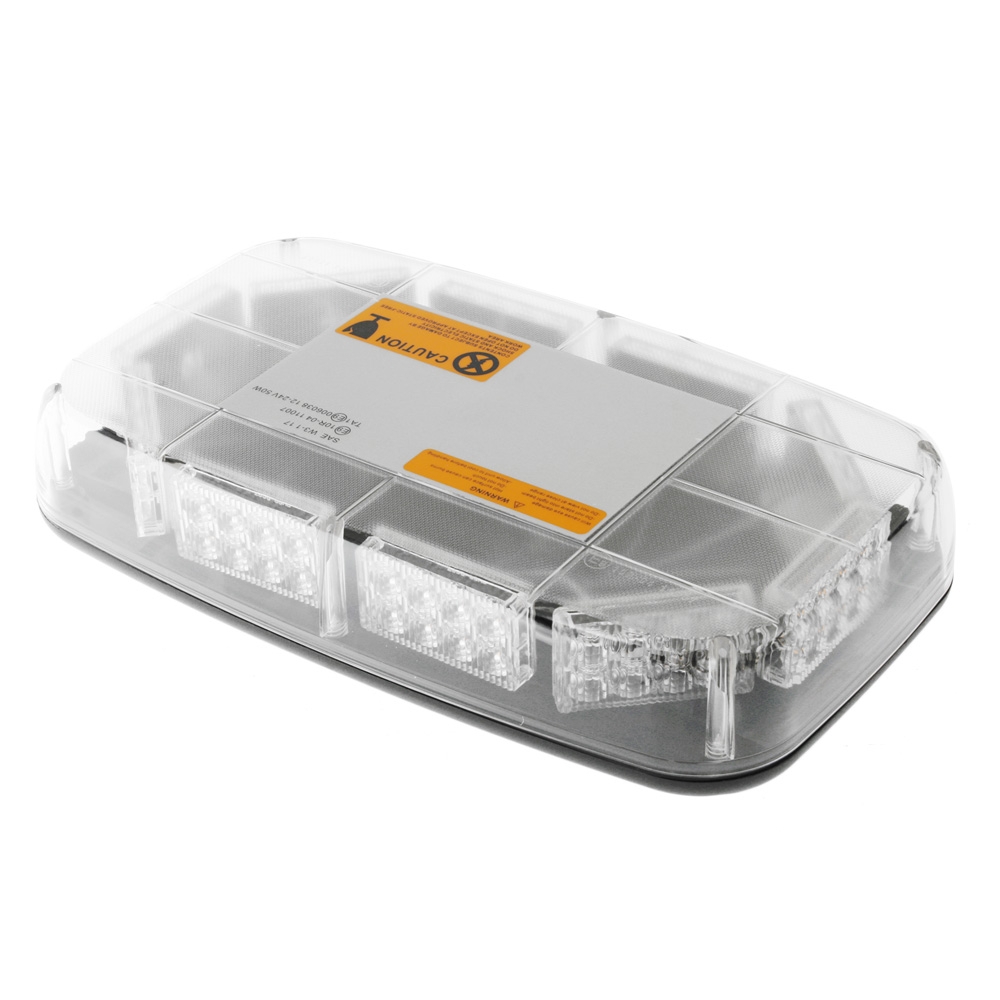 LED Strobe Light with Magnetic/Permanent Base 12/24VDC