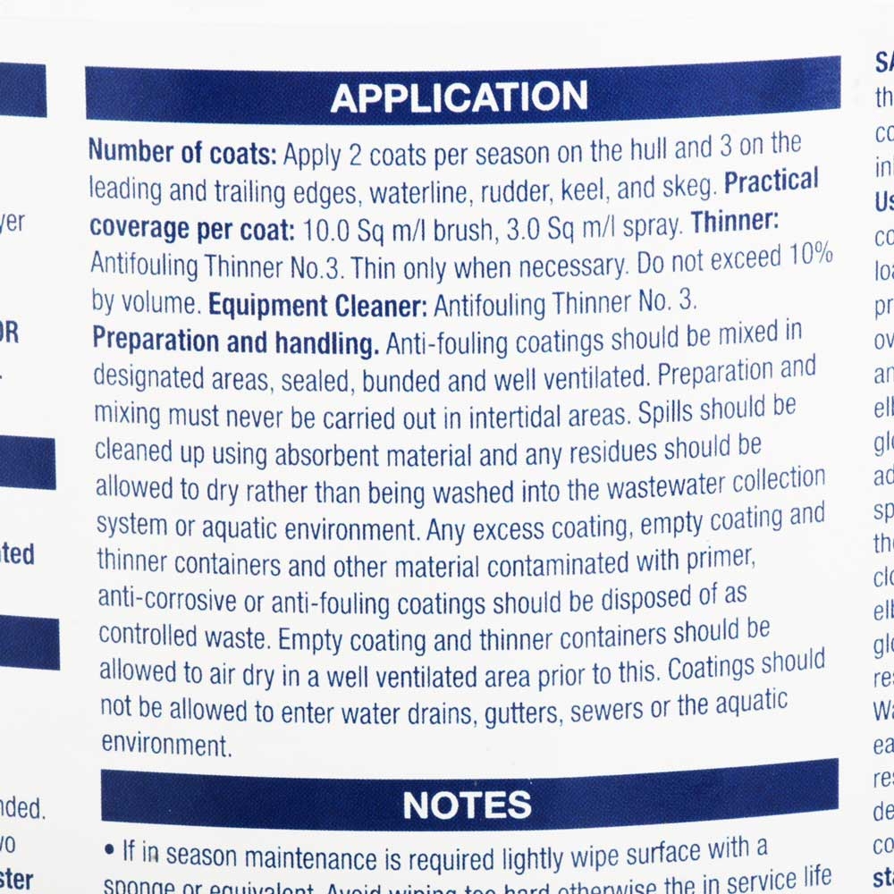 International Micron Extra 2 Antifouling Paint with Biolux Blue 4L
