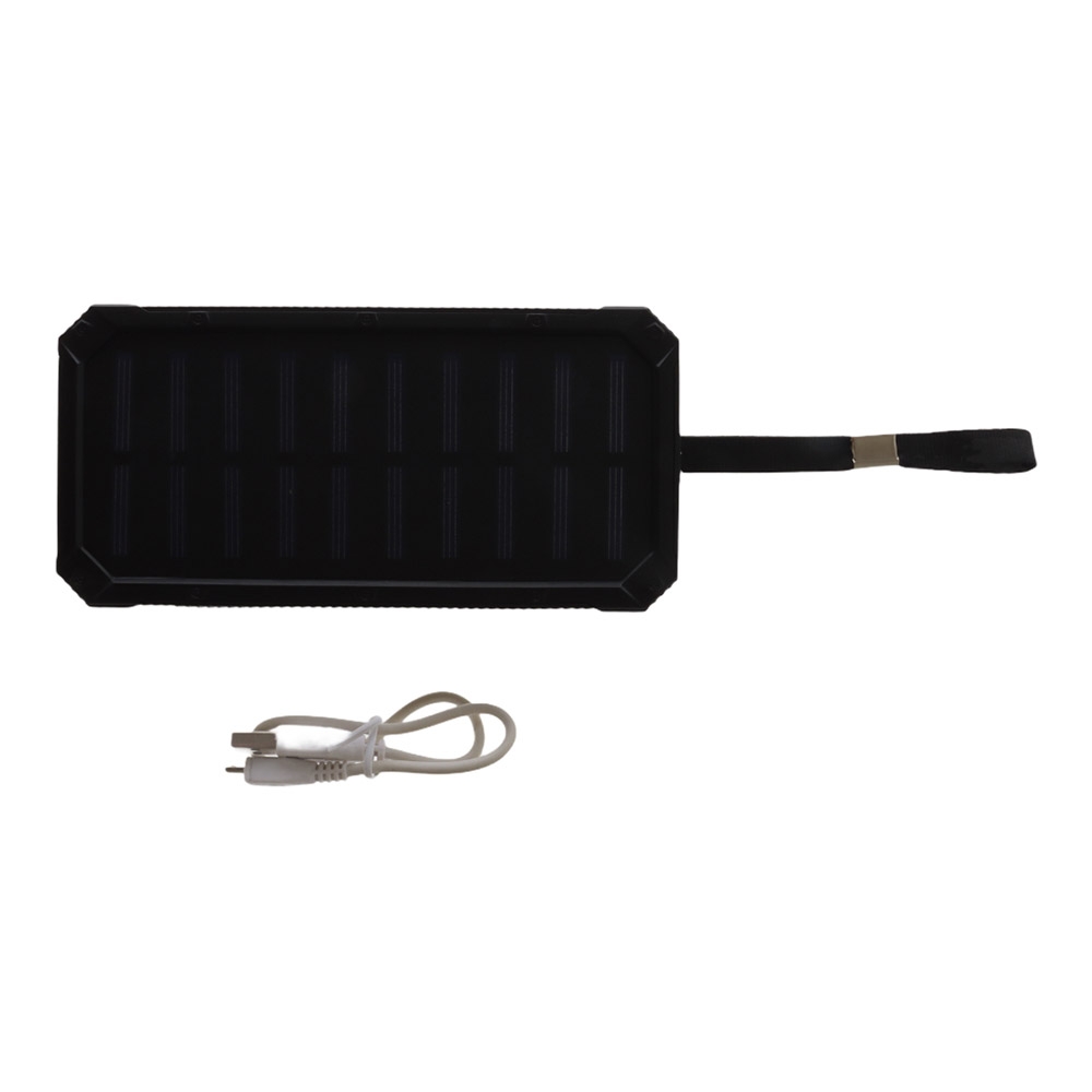 AGA A106 Dual USB Portable Solar Power Bank 10000mAh