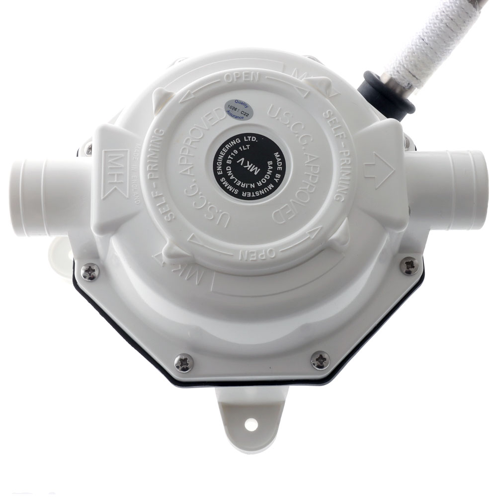 Whale MK5 Manual Bulkhead Mount Toilet Waste Pump