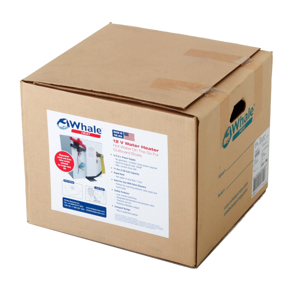 Whale S360EW Electric Water Heater 11L 12V Whale S360EW Electric Water Heater 11L 12V