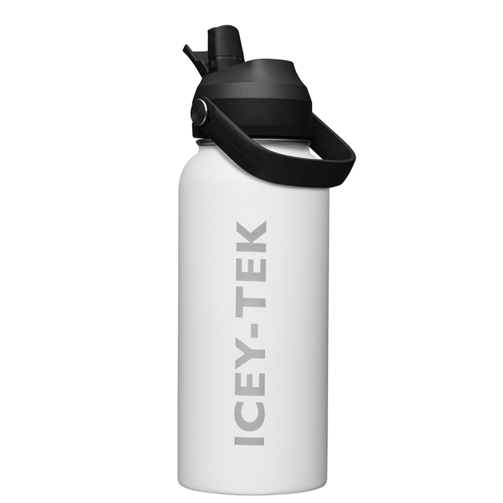 Icey-Tek Insulated Water Bottle with Straw Lid 950ml