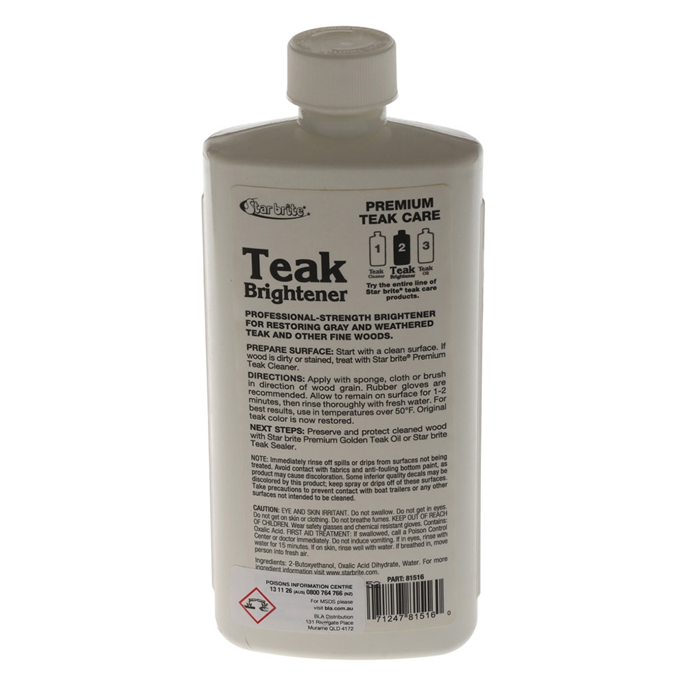 Star Brite Premium Teak Brightener 473ml