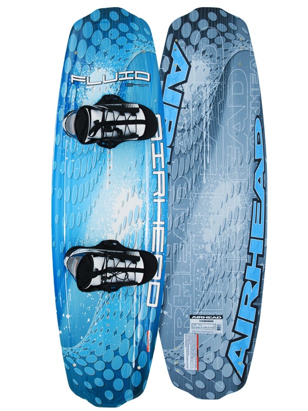 Airhead Fluid Wakeboard with US9-12 Venom Boots 134cm