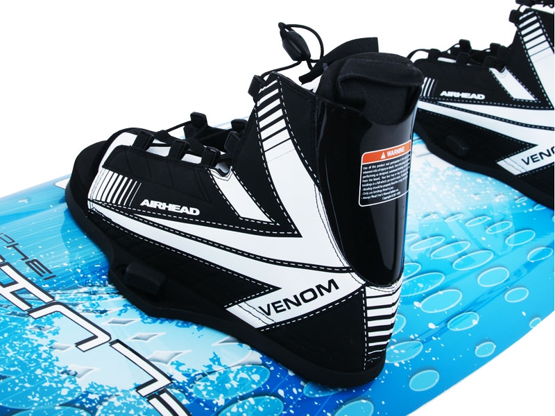 Airhead Fluid Wakeboard with US9-12 Venom Boots 134cm