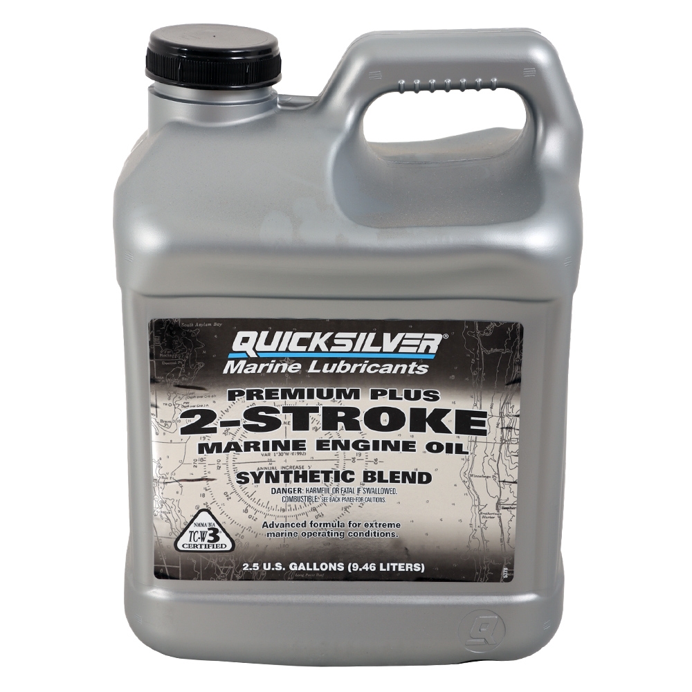 Quicksilver TC-W3 2-Stroke Premium Plus Engine Oil 9.46L