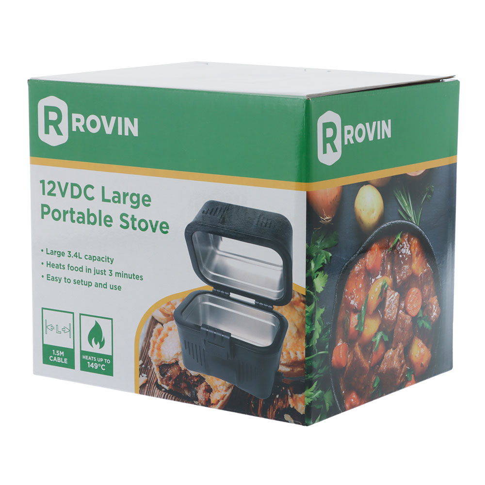 Rovin Portable Stove and Warmer 12V
