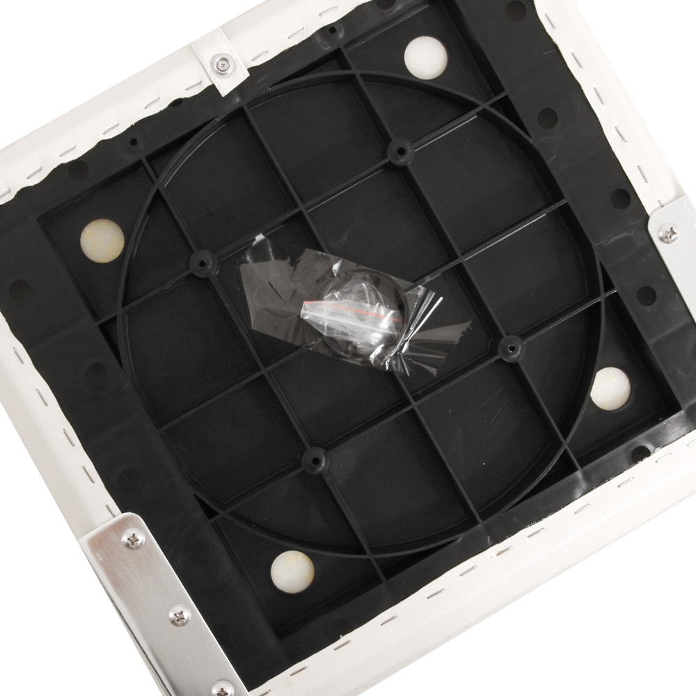 V-Quipment Fisherman Classic Folding Boat Seat White