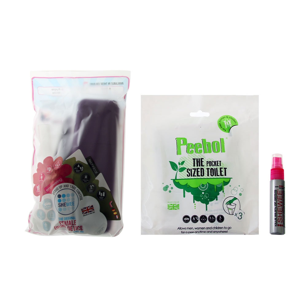 Shewee She Can Pee Survival Pack Purple