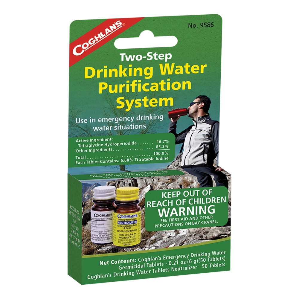 Coghlan's 2-Step Water Treatment