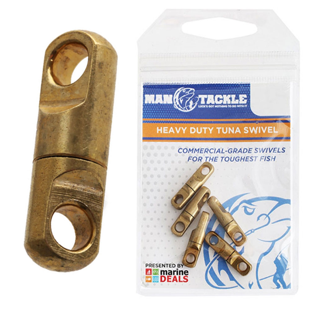 ManTackle Heavy Duty Tuna Swivel 6mm Qty 5