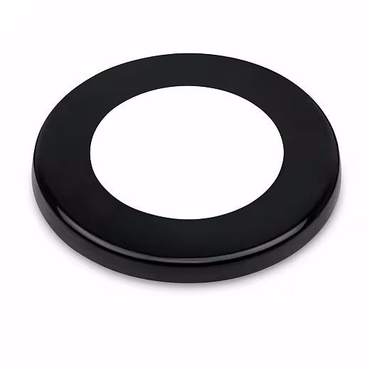 Hella Marine LED Round Courtesy Lamp Spare Rim Black Plastic for EuroLED 75