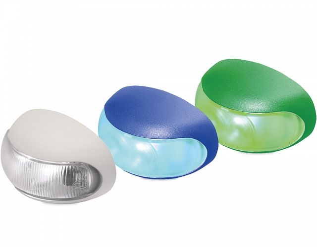 Hella Marine Duraled Surface Mount Courtesy Lamp 12/24V White