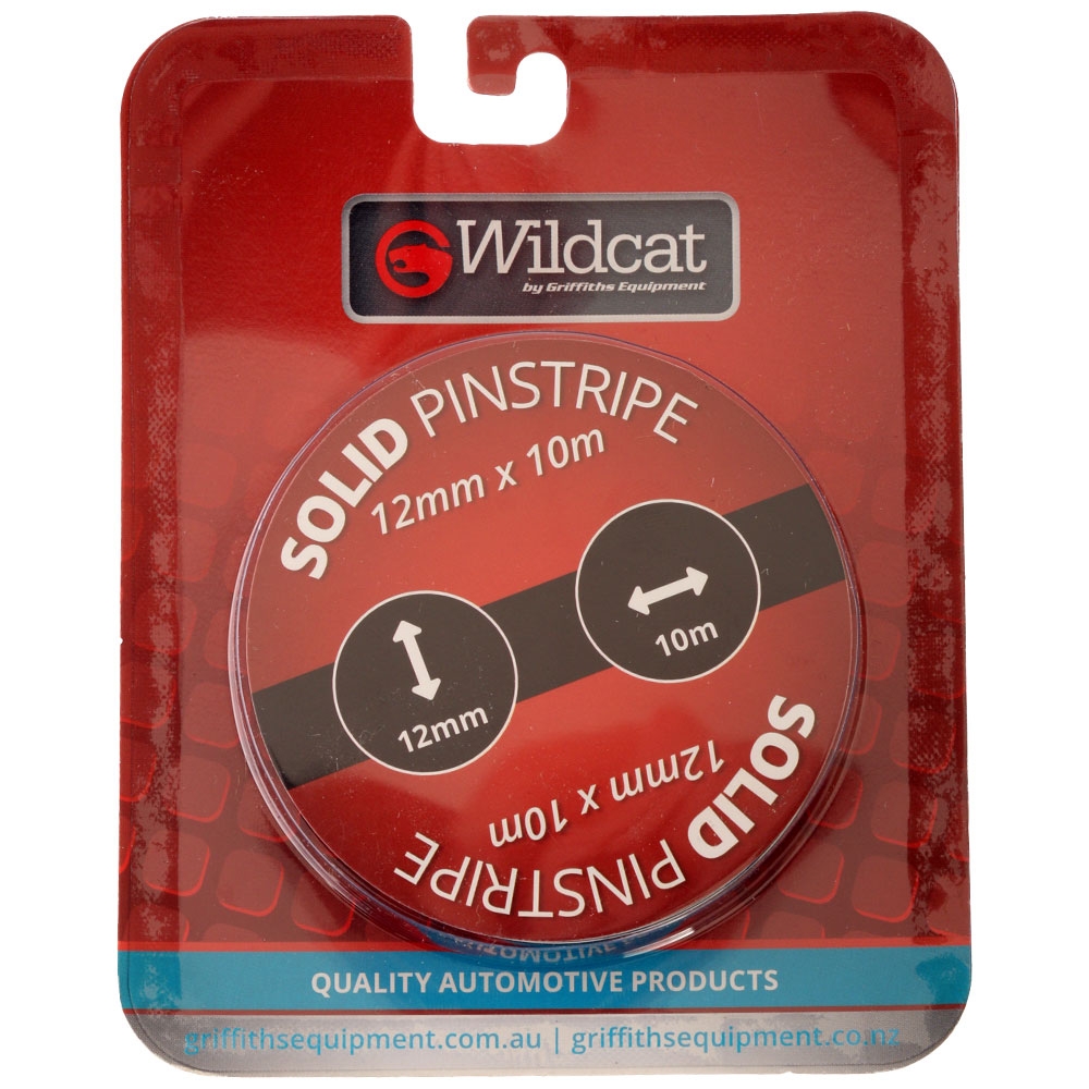 Wildcat Pinstripe 12mm Solid Chrome